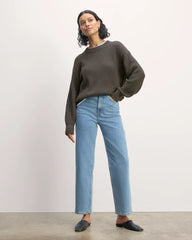 The Cocoon Crew in Everyday Cotton | Heathered Charcoal