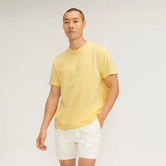 The Premium-Weight Crew | Uniform | Pale Yellow