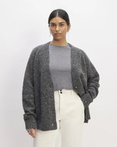 The Confetti Cardigan | Charcoal Multi