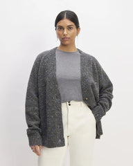 The Confetti Cardigan | Charcoal Multi