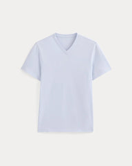 The Essential Organic V-Neck Tee | Skywriting
