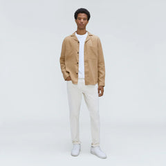 The Long Sleeve Linen Camp Shirt | Iced Coffee