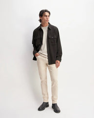 The Utility Shirt Jacket in Buttersoft | Black