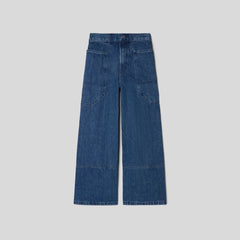 The Way-High® Gardener Cropped Jean | Vibrant Blue