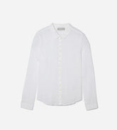 The Button Smock Top | White