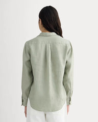 The Must-Have Shirt in Linen | Seagrass