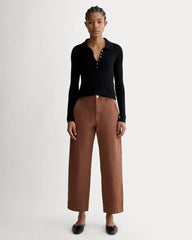 The Utility Straight-Leg Pant | Rosewood | 26.5" Inseam