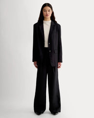 The Linen Way-High® Drape Pant | Black