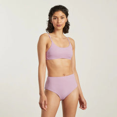 The Scoop-Neck Bikini Top | Lilac