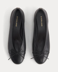 Made in Italy Ballet Flat | Black Leather