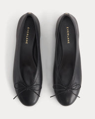 Made in Italy Ballet Flat | Black Leather