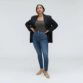 The Way-High® Hourglass Skinny Jean | Authentic Blue | 26.75" Inseam