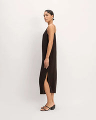 The Summer Slip Dress | Black