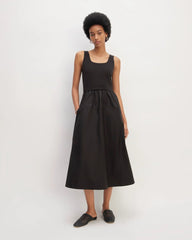 The Supima® Jersey Riviera Dress | Black