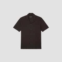 The Pique Short-Sleeve Shirt | Black