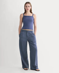 The Essential Square-Neck Tank | Deep Cobalt