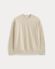 Twill Terry Jacquard Crew Sweatshirt | Peyote