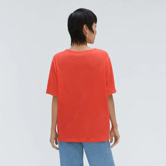 The Air Tee | Red Orange