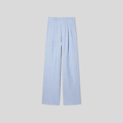 The Linen Way-High® Drape Pant | Light Blue