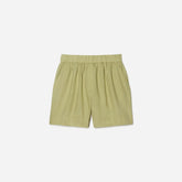 The Linen Boxer Short | Leek