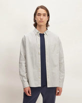The Classic Oxford Shirt | Bone/Navy | Standard
