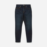 The Authentic Stretch High-Rise Skinny | Deep Indigo | 30.5" Inseam