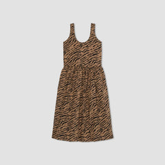 The Poplin Summer Dress | Tiger Stripe Toasted Coconut