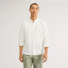 The Classic Shirt in Linen | White