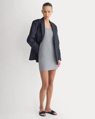 Knit Cami Mini Dress | Mid Heather Grey