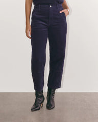 The Utility Barrel in Corduroy | Navy