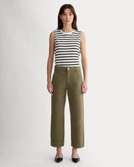 The Utility Straight-Leg Pant | Kalamata | 26.5" Inseam