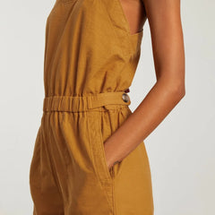 The Fatigue Apron Jumpsuit | Amber