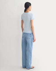 Tissue Short-Sleeve Crew | Skywriting