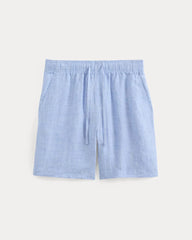 Linen Easy Short | Light Blue