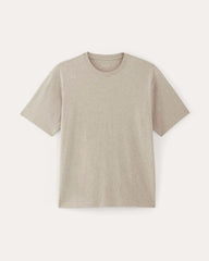 The Premium-Weight Relaxed Crew | Uniform | Heathered Oatmeal