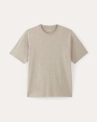 The Premium-Weight Relaxed Crew | Uniform | Heathered Oatmeal