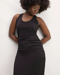 The Form Racerback Dress | Black