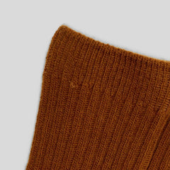 The Ribbed Sweater Sock | Tapenade