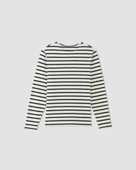 The Premium-Weight Long-Sleeve Mariner Tee | Canvas / Black