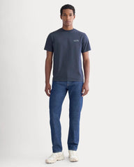 Everlane x Peace & Quiet Graphic Logo Tee | Navy