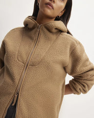 The ReNew Fleece Full-Zip Hoodie | Tiger's Eye