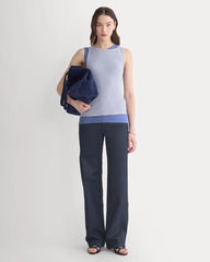 Tissue Layered Tank | Aleutian/Velvet Morning