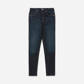 The Curvy Authentic Stretch High-Rise Skinny Jean | Dark Blue Wash | 28.5" Inseam
