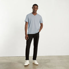 The Organic Cotton V-Neck Tee | Sky