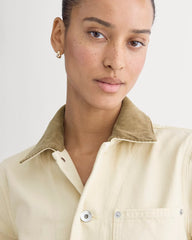 The Ranch Jacket | Garment-Dyed White / Cream