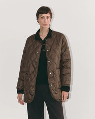 The Quilted Liner | Earth Brown