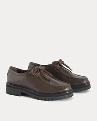 Leather Lug Chukka | Deep Brown