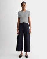 The Way-High® Gardener Cropped Jean | Dark Rinse
