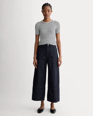The Way-High® Gardener Cropped Jean | Dark Rinse