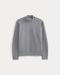 Lightweight Terry Zip Pullover | Vintage Heather Grey